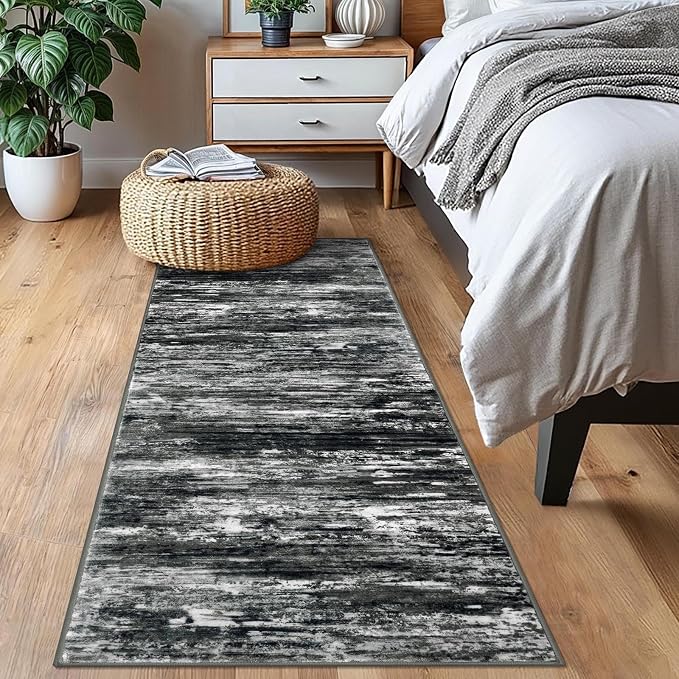 KOZYFLY Modern Abstract Kitchen Runner Rug, 2x6 Washable Rug Runner Non-Slip - Image 7