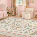 Hazo Haus Washable 5x8 Light Pink Rug by HazoHaus
