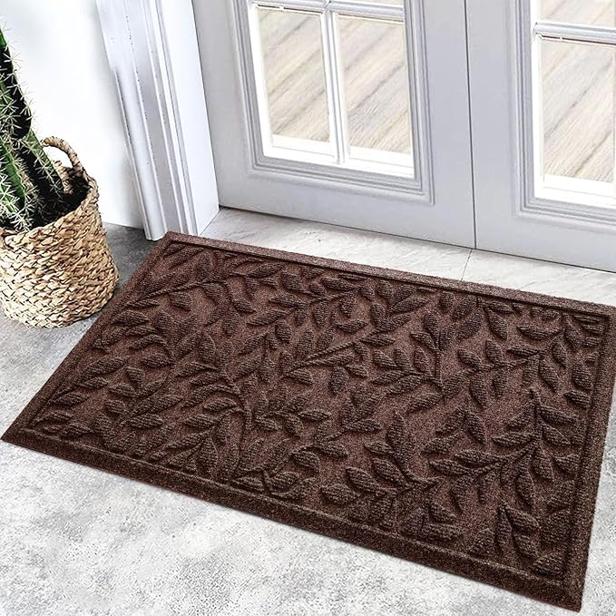 Bulijojo Sturdy Front Entrance Doormats, Durable Heavy Duty Welcome Mat by ShowYourStyle