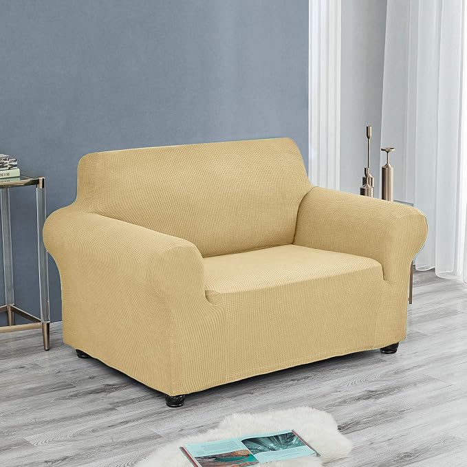 Joccun Stretch Chair Couch Cover, 1-Piece Sofa Slipcover Spandex Jacquard - Image 4