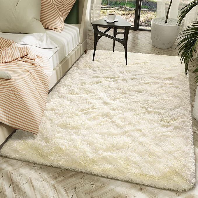 LOCHAS Ultra Soft Indoor Modern Area Rugs Fluffy Living Room Carpets - Image 3