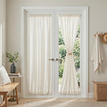 MYSKY HOME Natural French Door Curtains by MYSKYHOME