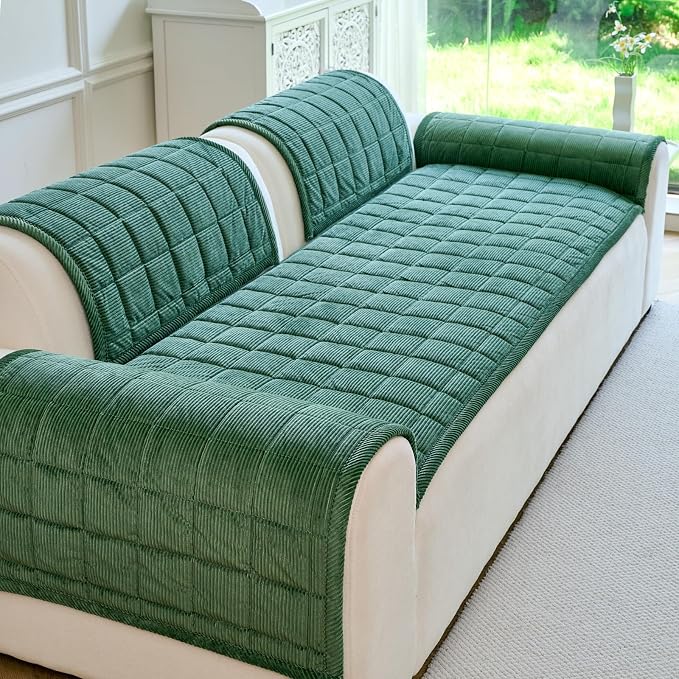 Couch Covers for Dogs Washable, Non Slip Couch Covers for Loveseat Sofa Pet by PJLZJFBY