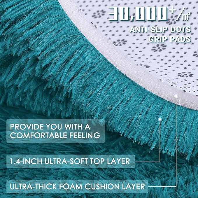 OLANLY 8x10 Machine Washable Large Area Rugs - Image 8