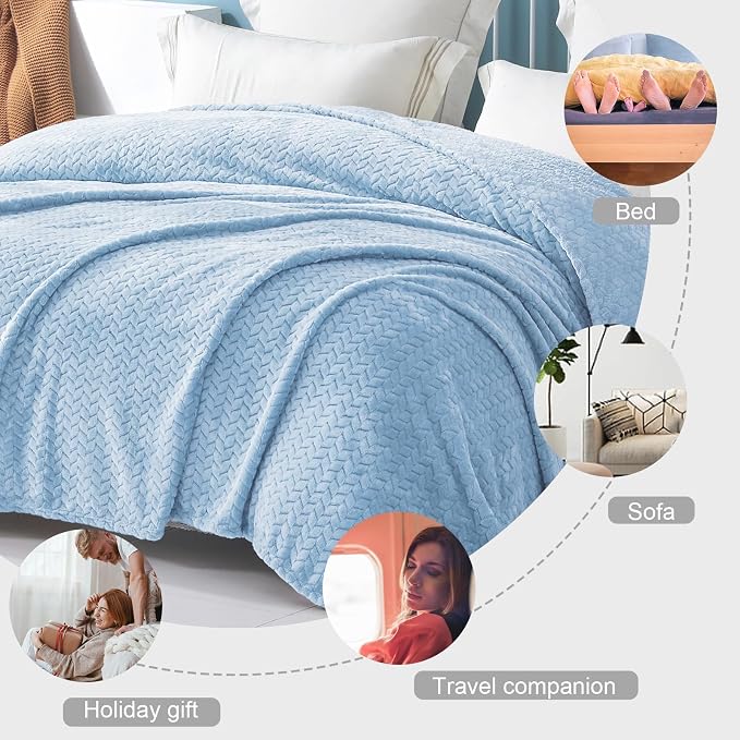Exclusivo Mezcla Fleece Queen Size Blanket - Image 3