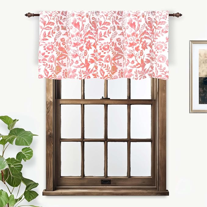 DriftAway Julia Lined Valance Double Layer Thermal Insulated Room Darkening - Image 7