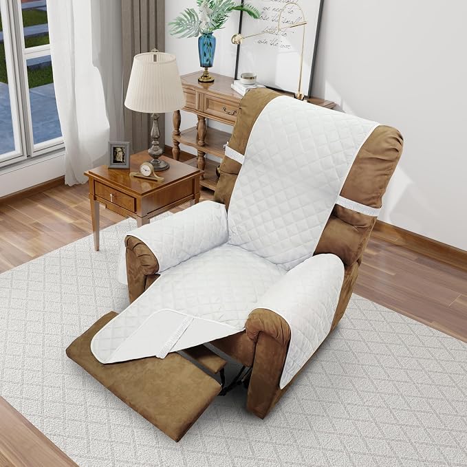 Recliner Chair Covers Reversible Sofa Cover Couch Cover by LuxshareHome