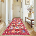 Rug for Hallways Kitchen Rug 3x7, Non Slip Washable Rugs by WelcometoBabovid