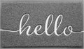CozyBounty Door Mat Hello Mats Outdoor Indoor Non-Slip Doormat by CozyBounty