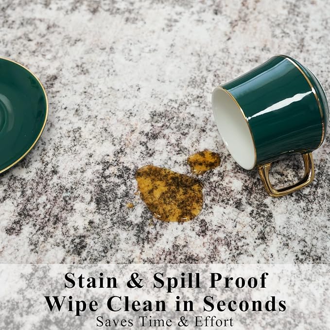 6x9 Area Rug Living Room Washable Neutral Brown Beige | Soft Low Pile Non Slip - Image 5