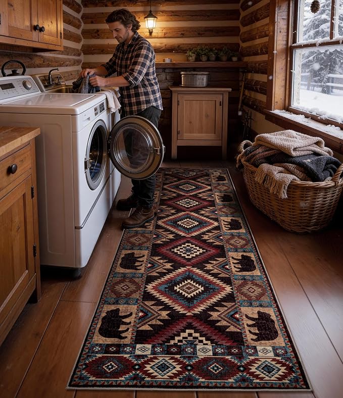 Western Runner Rug 2'8"x8' - Image 4