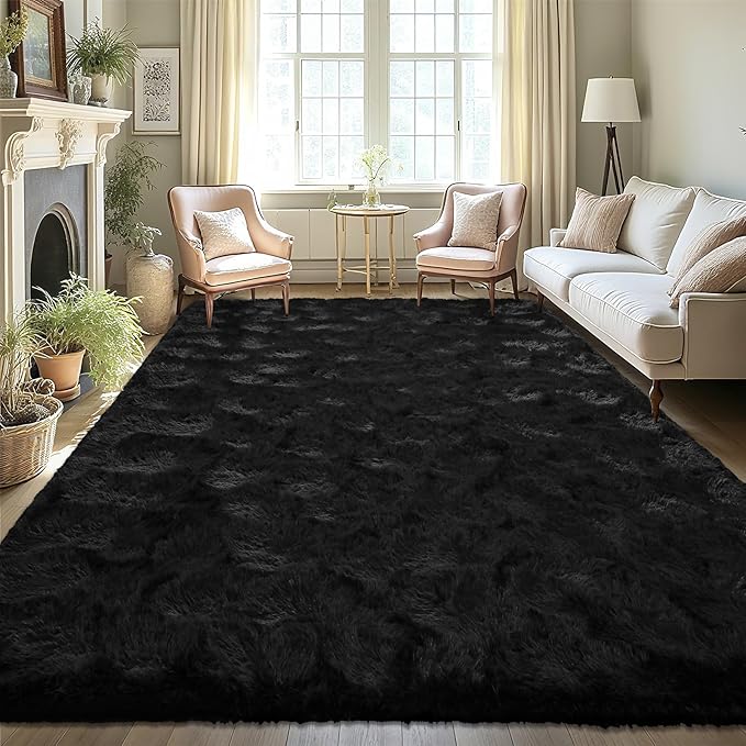 LOCHAS Area Rugs Fluffy Living Room Carpets by LOCHAS