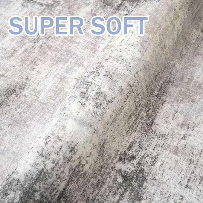 IOHOUZE Abstract Runner Rug 3x10 Ft Washable Runners - Image 7