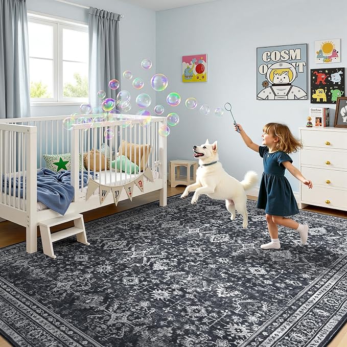 Lofus 8x10 Area Rug for Living Room, Soft Boho Carpets for Bedroom Dining Room - Image 5