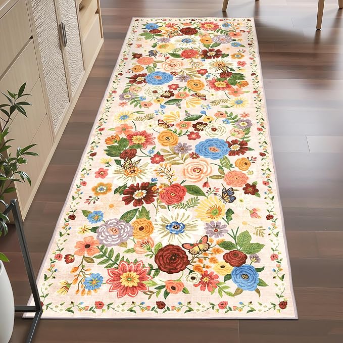 Runner Rug 2x6, Kitchen Rug Non Slip Washable Rugs by WelcometoBabovid
