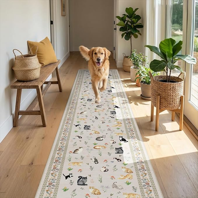 2x10 Washable Hallway Runner Rug - Image 4