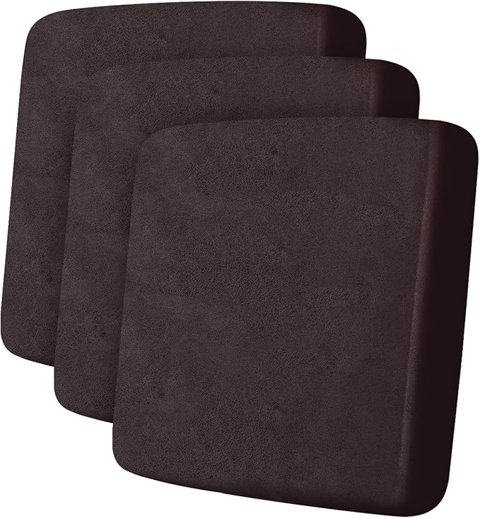Leather Look Couch Cushion Covers Sofa Seat Slipcovers Sets Couches Furniture by ANARACHON