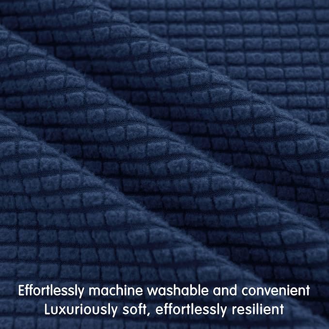Hokway Stretch Couch Cushion Slipcovers Reversible Cushion Protector Slipcovers - Image 4