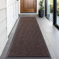 OLANLY Front Door Mat Indoor Outdoor Entrance, Waterproof Heavy Duty Doormat by OLANLY