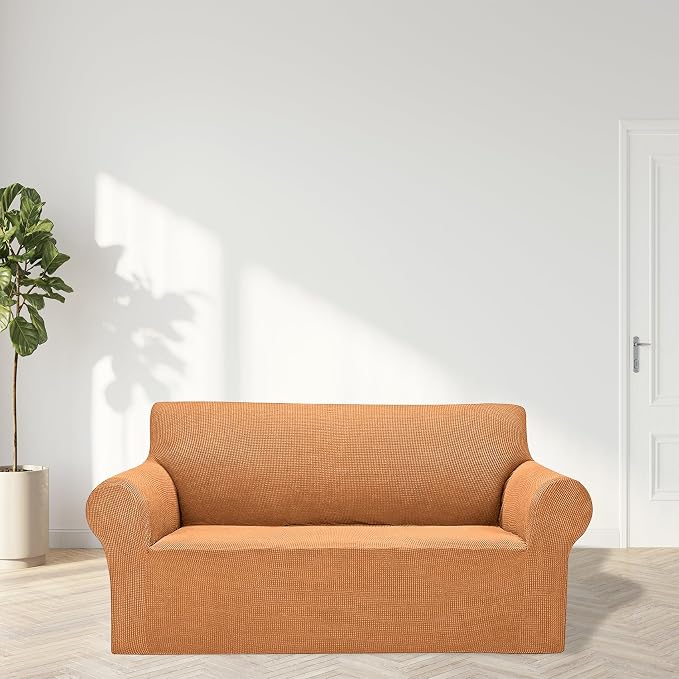 Cupuamon 2026 New Stretch Loveseat Sofa Slipcovers Couch Cover - Image 3