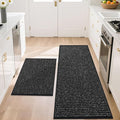 BEQHAUSE Kitchen Rugs and Mats 2PCS, Non-Slip Kitchen Mats by BEQHAUSE