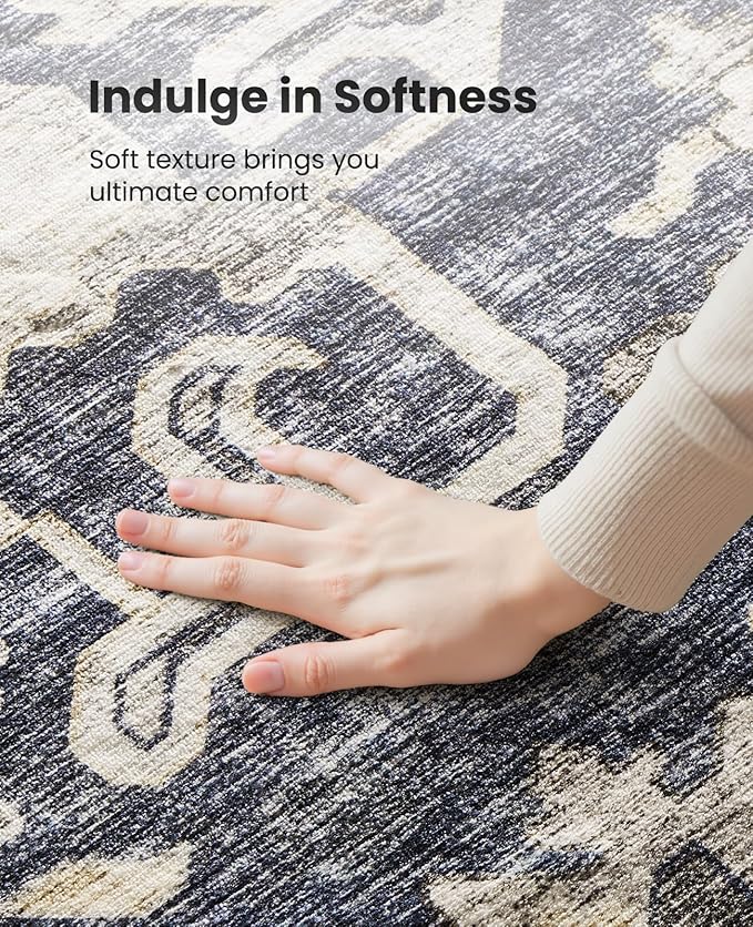 AMADA HOMEFURNISHING 6x9 Area Rugs, Vintage Rugs - Image 6