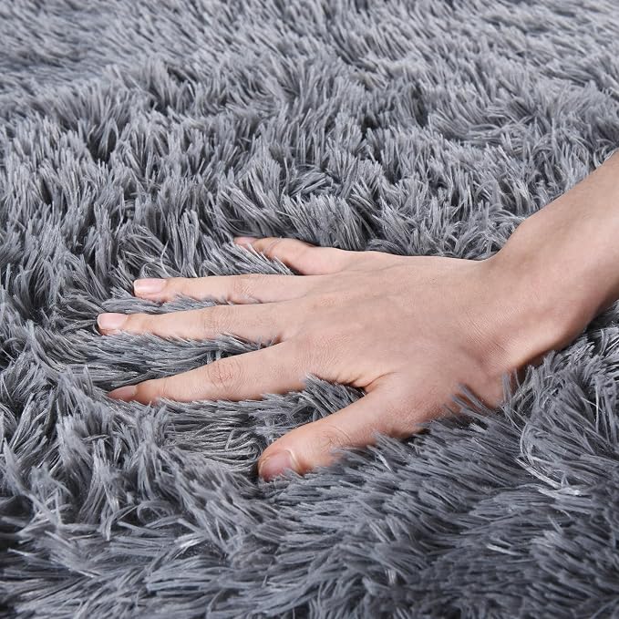 Runner Rugs for Bedroom 2x6 Rug Runners for Hallways Non Slip Soft Shag Bedside - Image 4