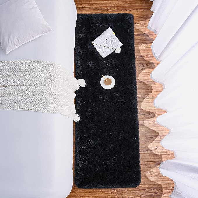 Chicrug Soft Runner Rugs for Bedroom Living Room Plush Fluffy Rug 2x5 Feet - Image 5