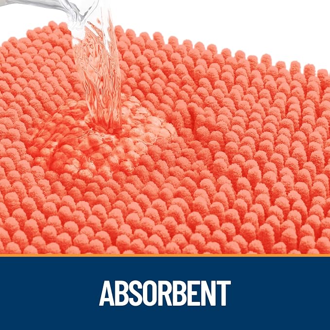 OLANLY Dog Door Mat for Muddy Paws 30x20, Absorbs Moisture and Dirt, Absorbent - Image 3