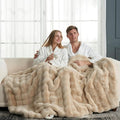 Cozy Bliss Faux Fur Throw Blanket by CozyBliss