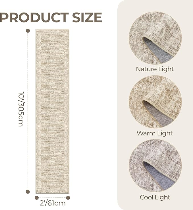 Long Bathroom Rugs Runner - Image 2