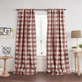 Elrene Home Fashions Farmhouse Living Grainger Buffalo-Check Blackout Window by ElreneHomeFashions