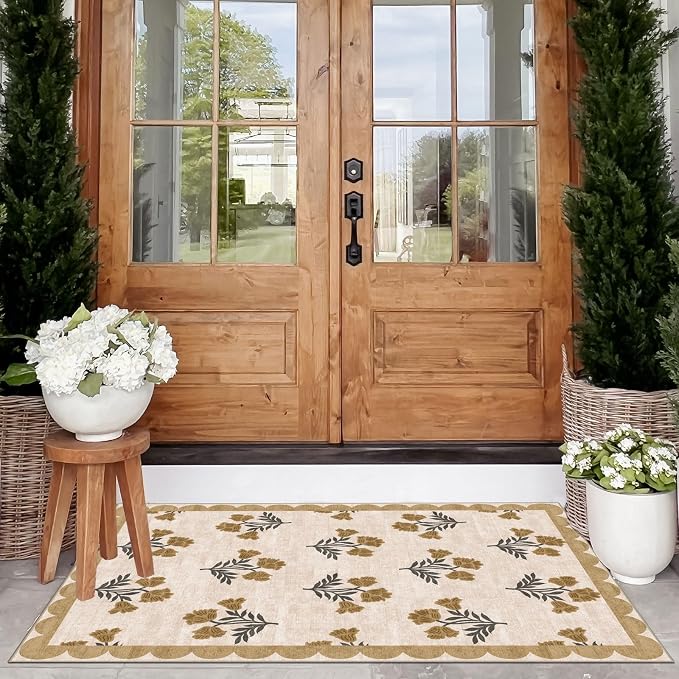 Floral Outdoor Rug - Image 4