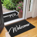 EARTHALL Door Mat 2-Pack Outside Inside Welcome Doormat 30"x17.5" Durable Floor by EARTHALL