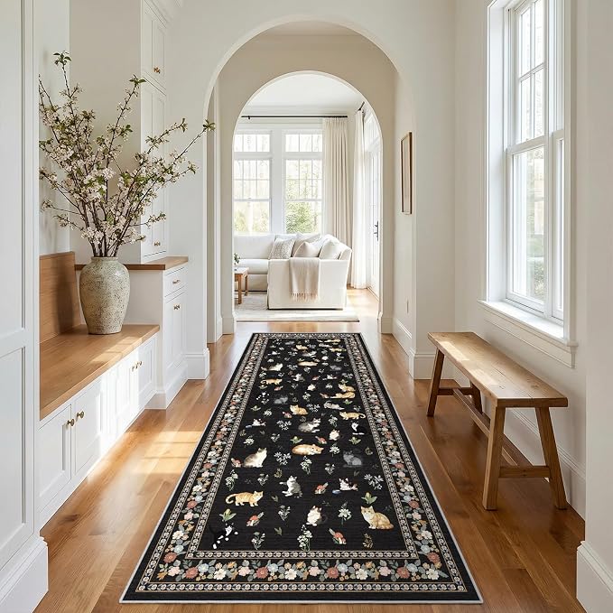 3x7 Washable Kitchen Runner Rug - Image 8