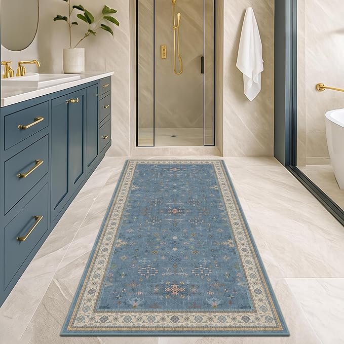Hazo Haus Boho 2x6 Non Slip Kitchen Rug Runner - Image 3