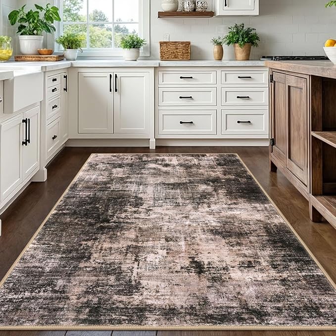 IOHOUZE Abstract Area Rugs 5x7 Ft Washable Rugs - Image 2