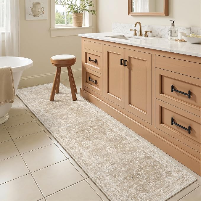 Madane Washable Runner Rug 2x6, Kitchen Hallway Runner Rug - Image 3