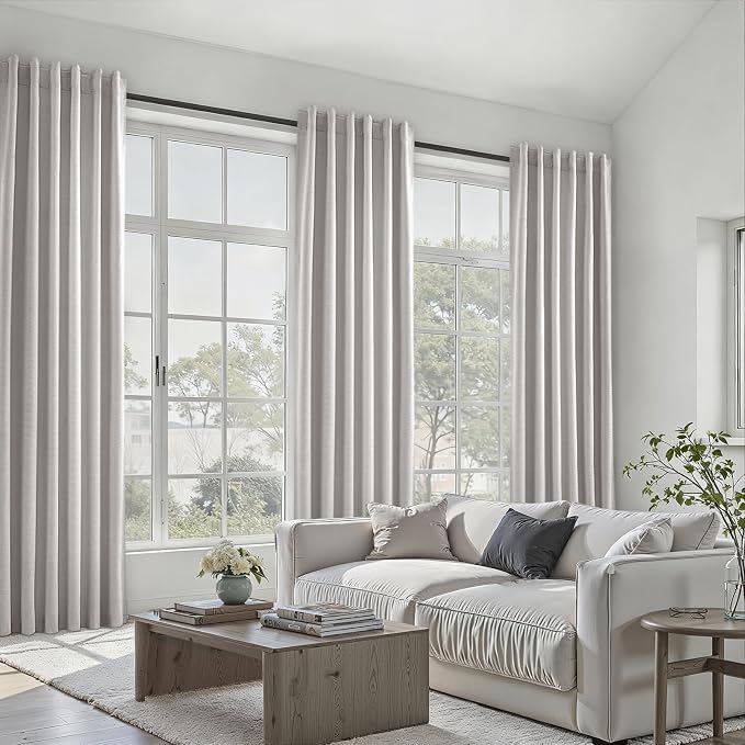 Topfinel 100% Blackout Curtains 90 Inches Long - Image 7