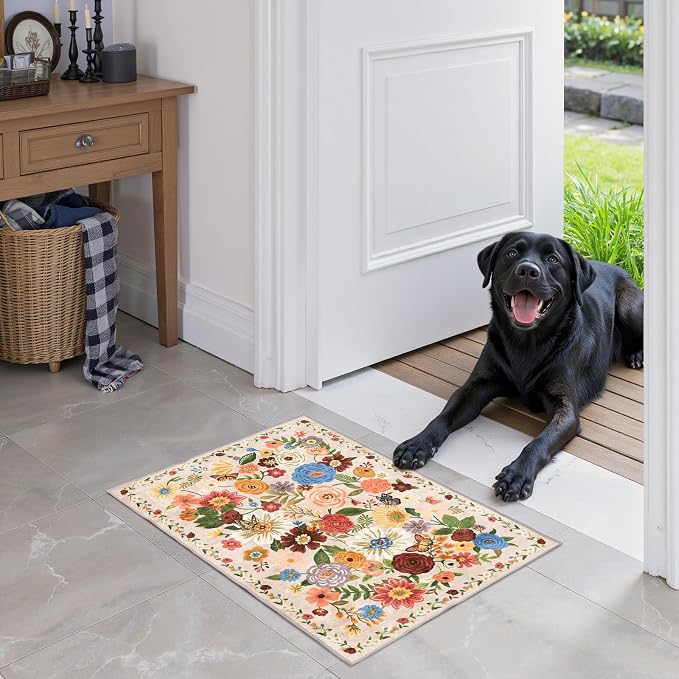 Area Rugs 24x17 Inch Home Decor Entry Rug, Small Door Mat Bath Mats - Image 5