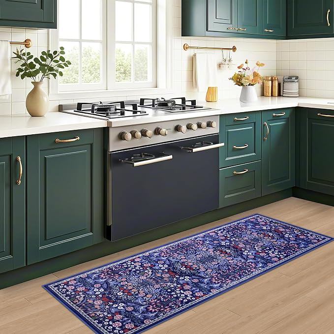 Runner Rug for Entryway: 2x6 Kitchen Rugs Non Slip Washable Ultra-Thin Soft - Image 6