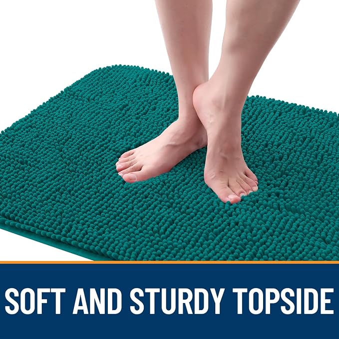 OLANLY Dog Door Mat for Muddy Paws 50x30, Absorbs Moisture and Dirt, Absorbent - Image 4