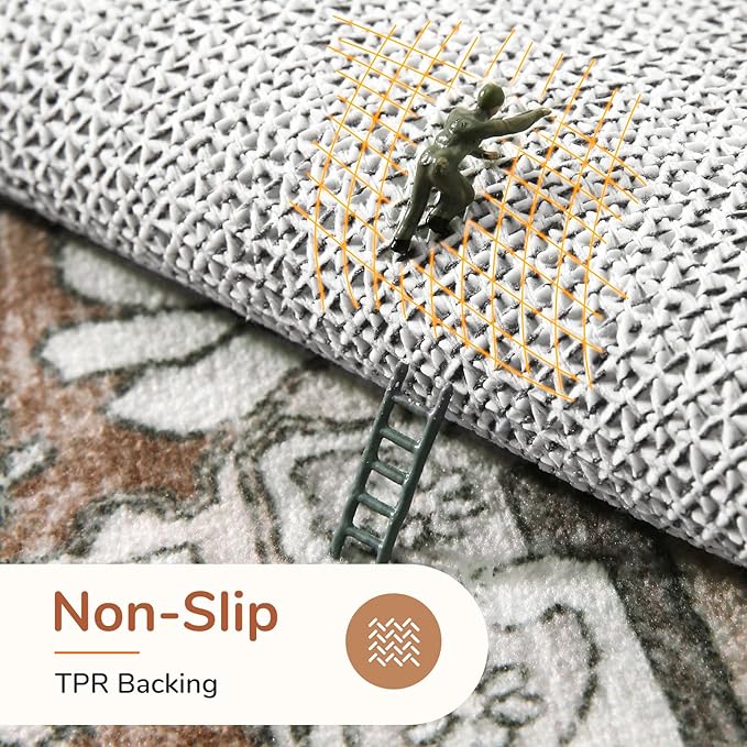 OPPODREAM Soft Area Rugs 3x5, Washable Rugs - Image 4