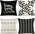 YCOLL Pillow Covers 20x20 Set of 4, Modern Sofa Throw Pillow Cover, Decorative by PillowCoversExpert