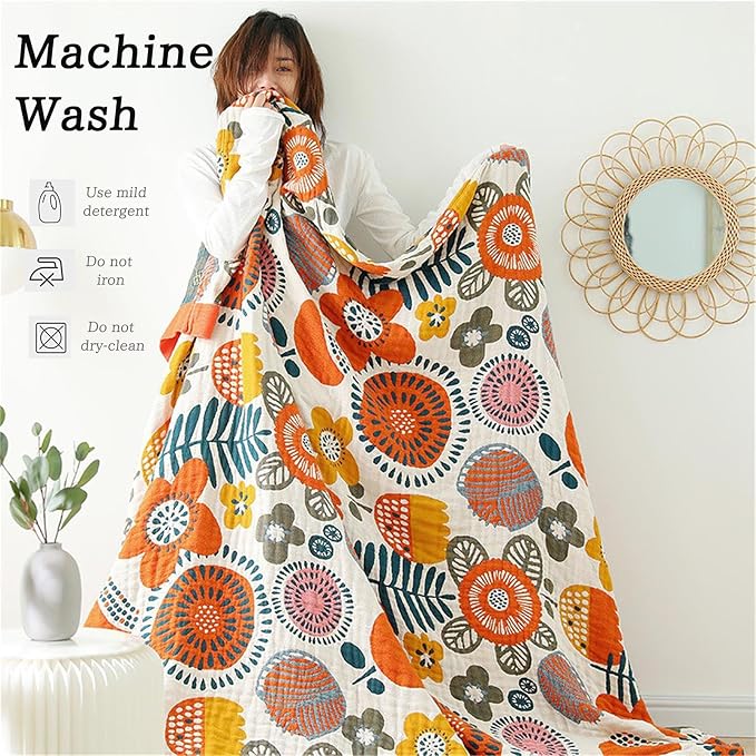 Throw Blanket Queen Size Fall Blanket - Image 4