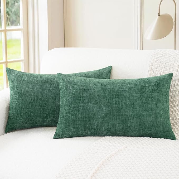 CaliTime Christmas Throw Pillow Covers Decorative 16 X 26 Inches Pack of 2 Cozy by CaliTime