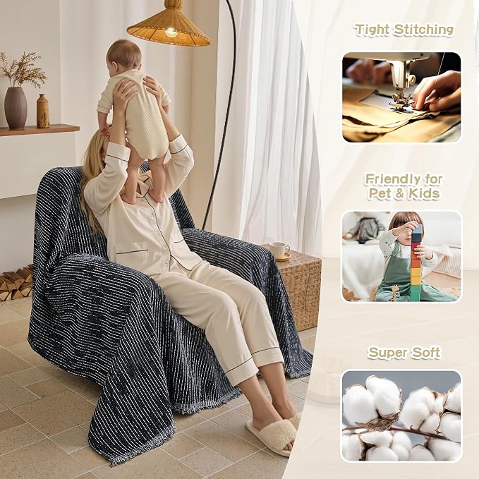 MYSKY HOME Oversized Armchair Couch Cover - Image 2