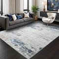 Toneed Abstract Area Rug 6x9 Modern Washable Rug Soft Non Slip Rug Low Pile by Toneed