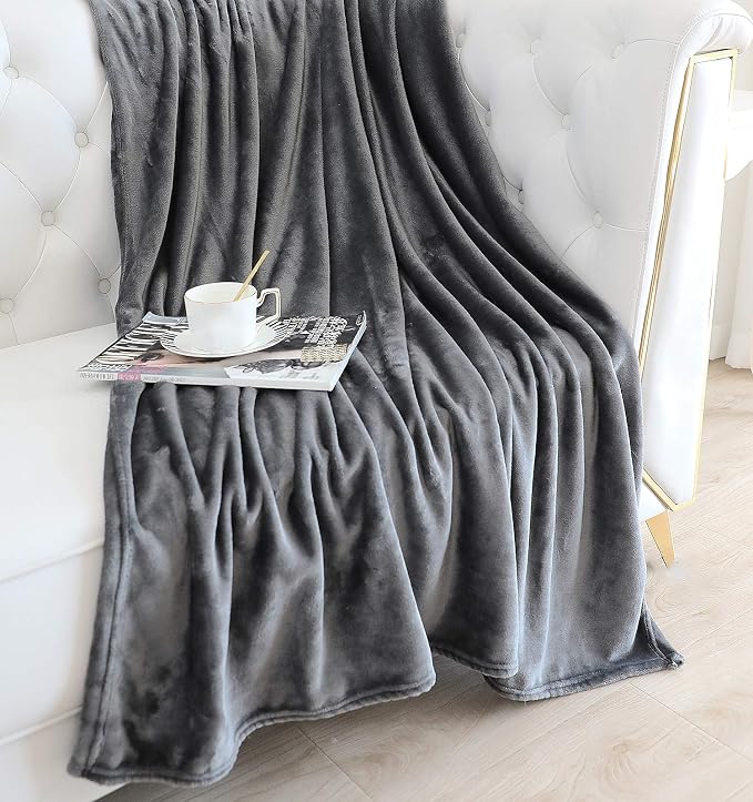 TASTHROW Large Flannel Fleece Throw Blanket, 50×70 Inch - Image 3