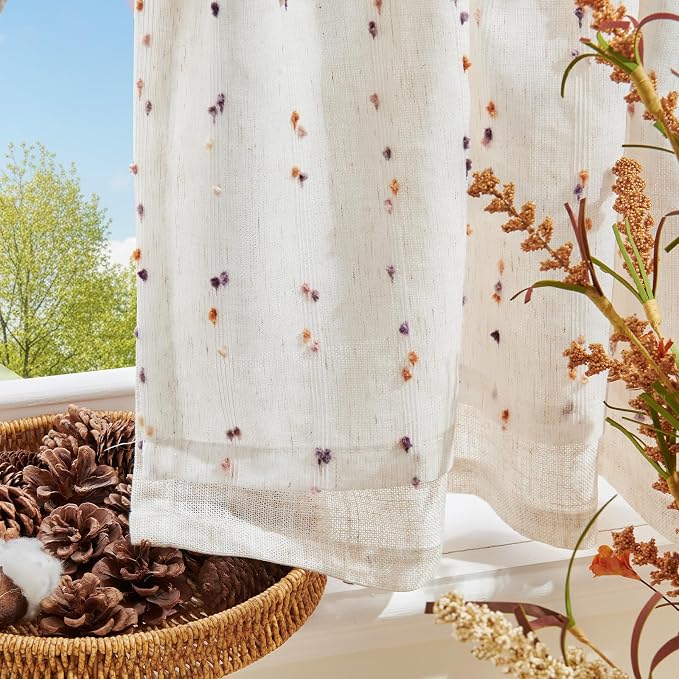 jinchan Kitchen Valance Curtain - Image 7